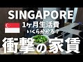 【シンガポール】破産です...物価高のシンガポールで1ヶ月いくらあればで暮らせるのか