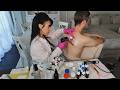 Back Allergy Testing, Inspection & Check Up ASMR