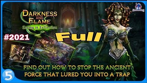 Darkness and Flame 4 : Enemy in Reflection Full Walkthrough Long gameplay no cutscene - Anngaming