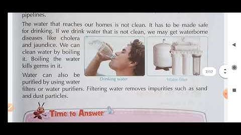 Water we Drink Class - 3 (EVS) Chapter - 4 (Part - 2/2)
