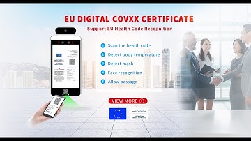 EU Digital Italy Qr Code Certificate Face Recognition Temp. Green Pass Reader Manufacturer--Zento