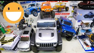 RC Rock crawler collection Redcat Axial Tamiya