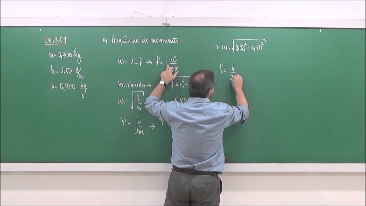 EFB202 - Física II [MHA - Movimento Harmônico Amortecido - parte 1]