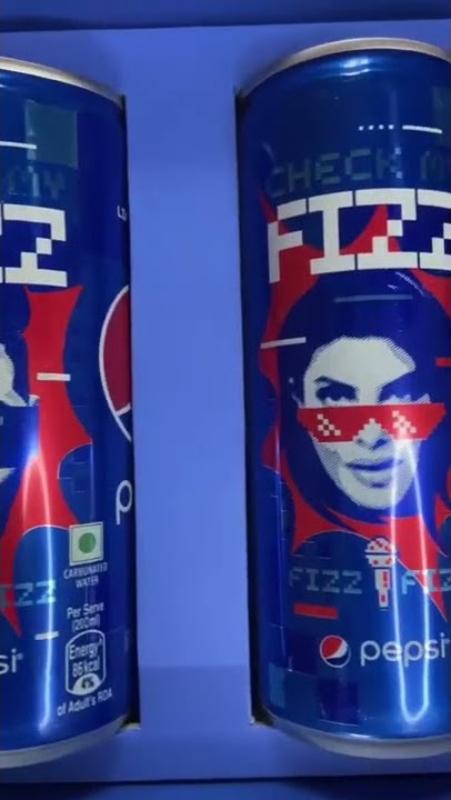 Yo! Got my hands on Pepsi’s limited-edition ‘Check My Fizz’ cans || MRFOODIE_
