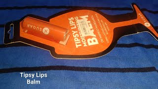 Tipsy Lips balm unboxing and review from sugar brand | Makeup & Beauty Perch