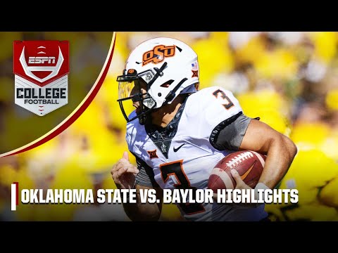 Oklahoma state cowboys vs. Baylor bears | full game highlights