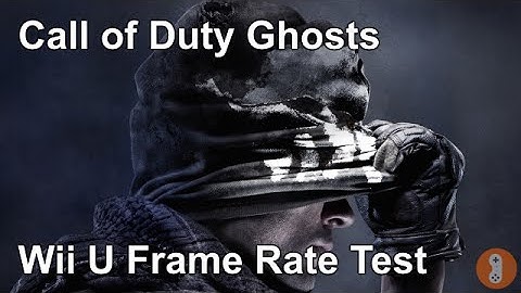 Call of Duty Ghosts Campaign Wii U Frame Rate Test