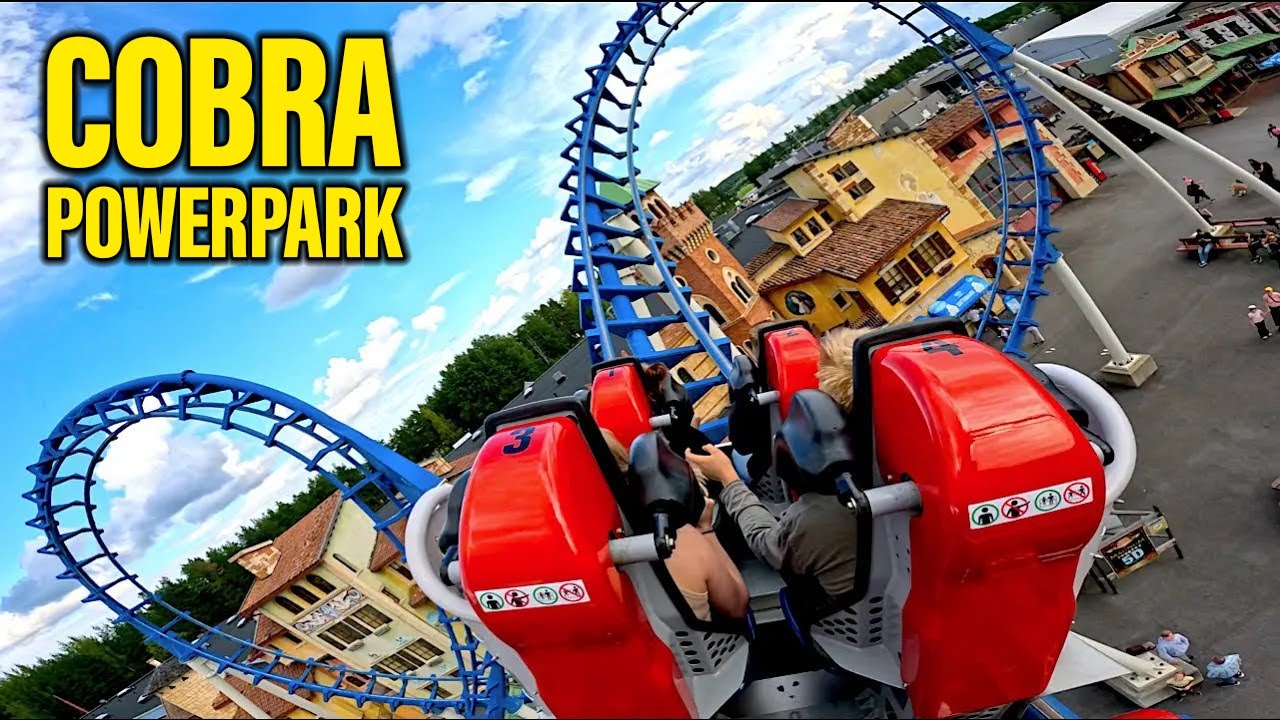 Cobra POV - PowerPark Vekoma Boomerang