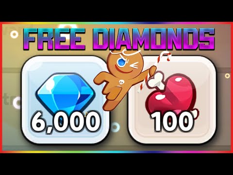 HOW TO GET 6,000 FREE DIAMONDS | Cookie Run: Kingdom