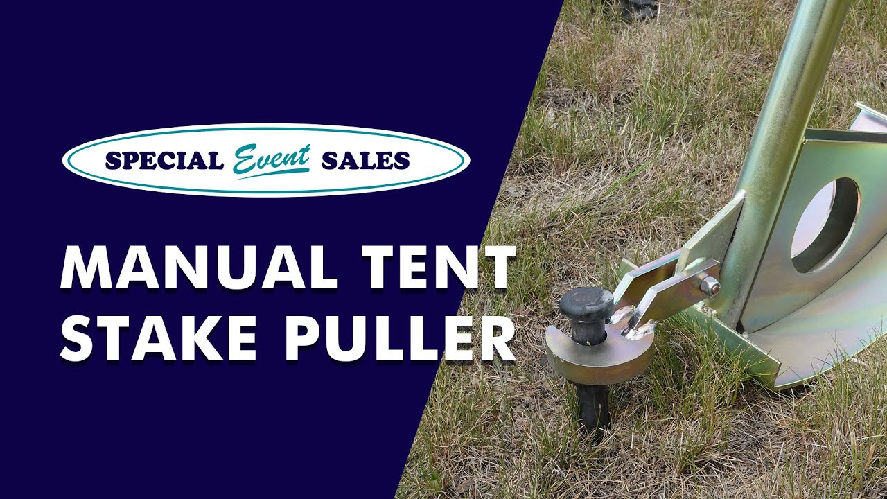Manual Tent Stake Puller YouTube