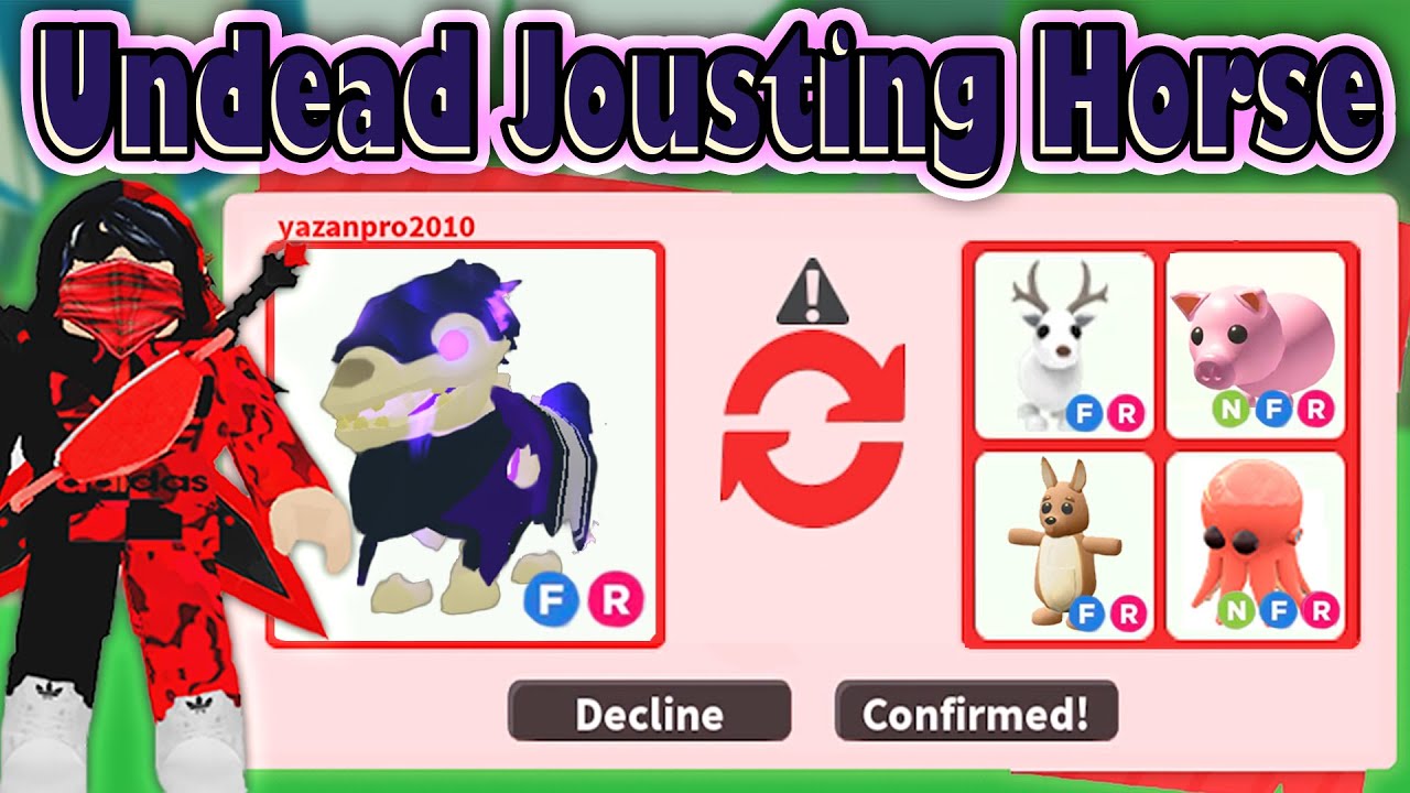 Undead jousting horse adopt me