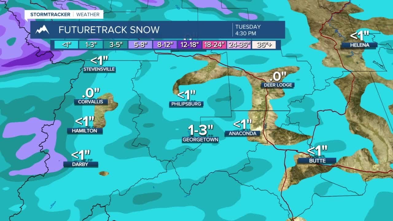 Snow returns tonight and Tuesday - YouTube
