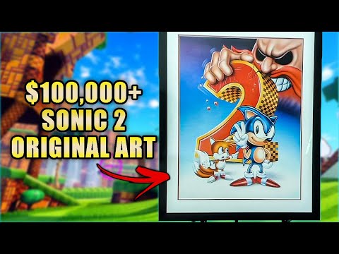 The Incredible World of Original Video Game Art - YouTube