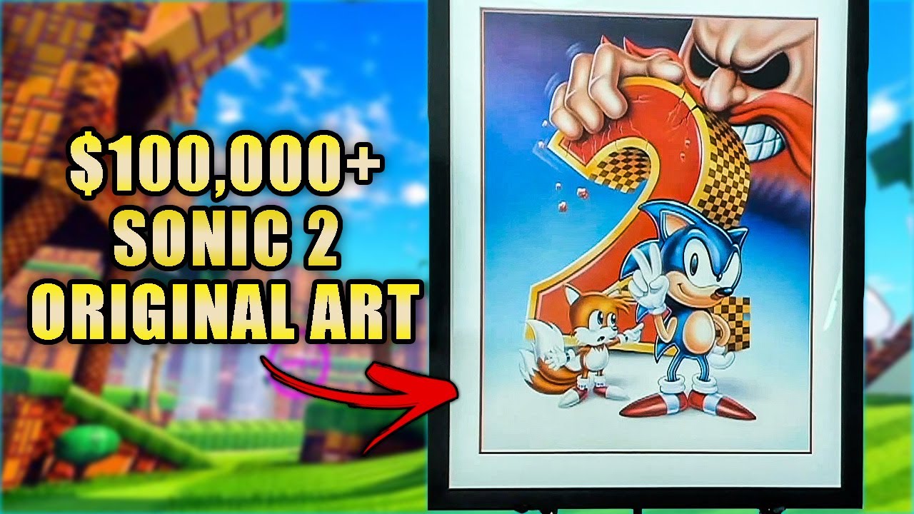 The Incredible World of Original Video Game Art YouTube