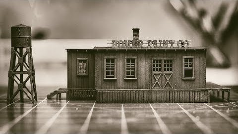 Homer Paint by Bar Mills Models Build in HO Scale