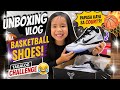 TAGALOG CHALLENGE 😂! HINDI KO KINAYA! UNBOXING VLOG NI MERE NG MGA BASKETBALL SHOES | Rio Dela Cruz
