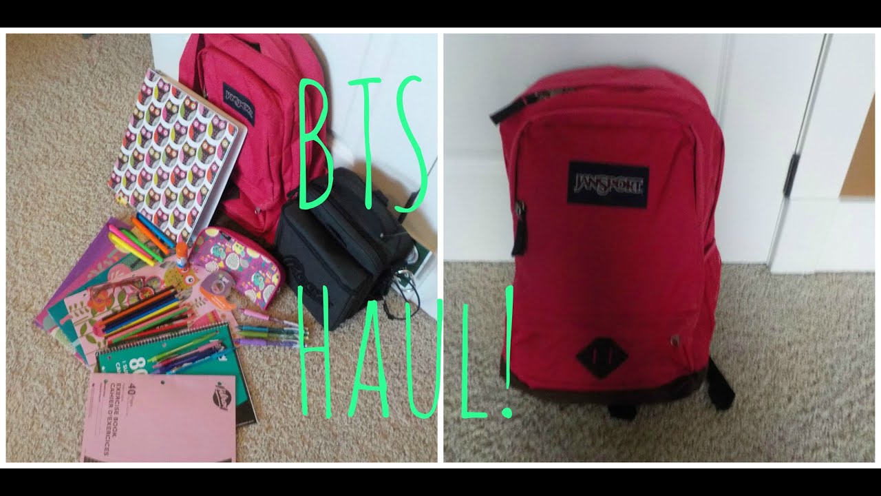 BTS Haul/Essentials - YouTube