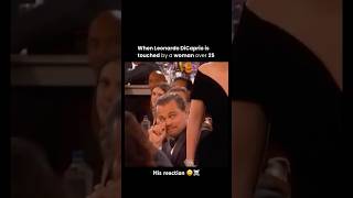 His reaction 😆☠️ Leonardo DiCaprio and Lady Gaga sparked a viral video #goviral #trending#shorts