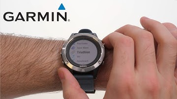 Support: Triathlon or Multisport Activities on the fēnix 5
