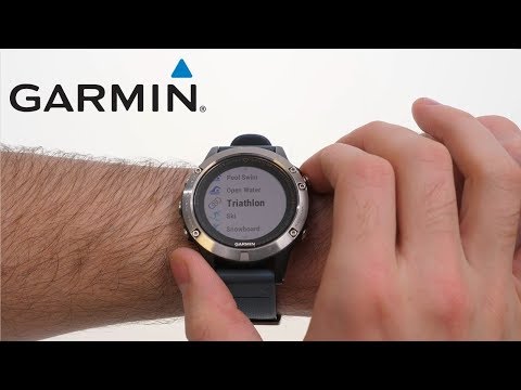 Video: Garmin lanserar Fenix 5-serien av multisportklockor