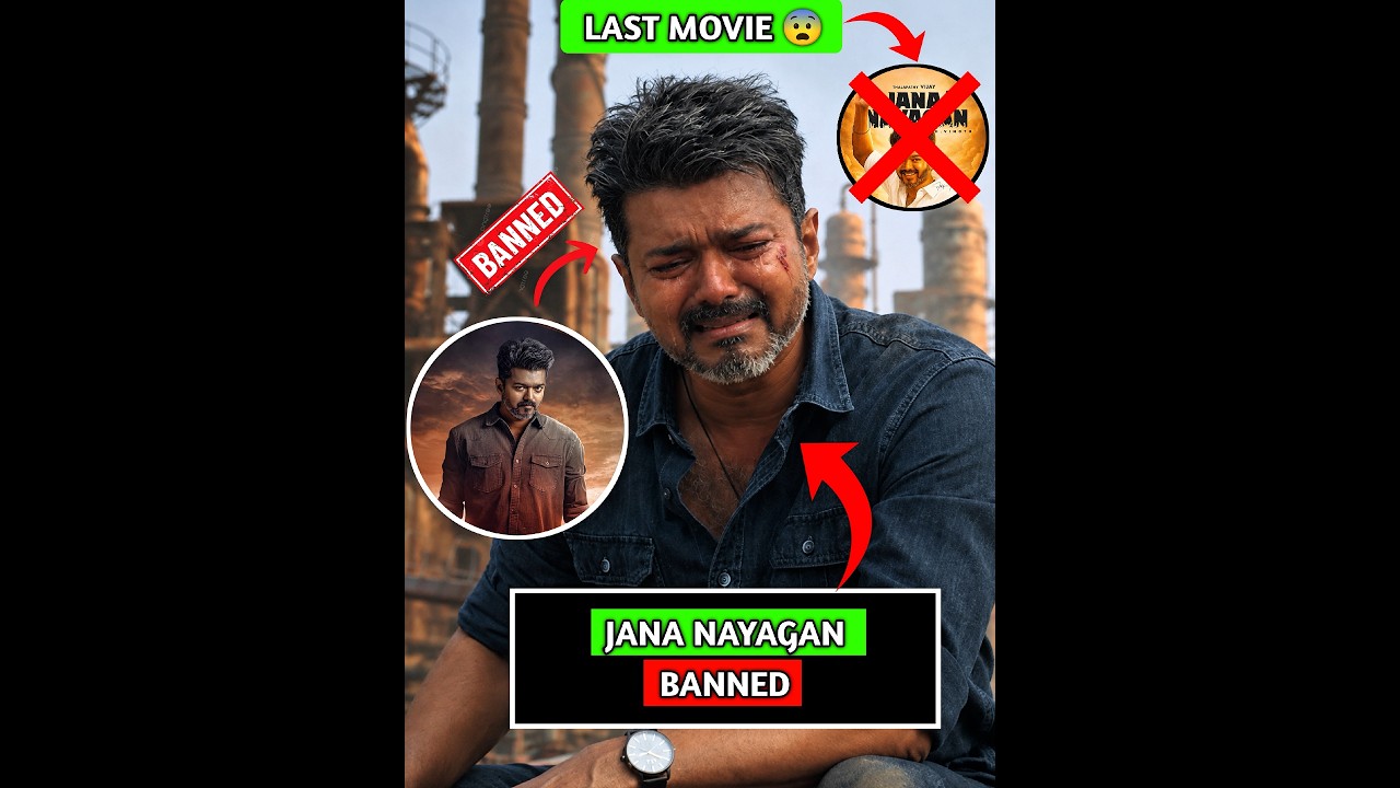Vijay Thalapathi new movie Jana nayagan ban | jana nayagan new movie #viral #shorts #movie
