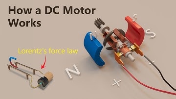 How a DC Motor Works in 3D | Working Principle of DC Motor #electrical
