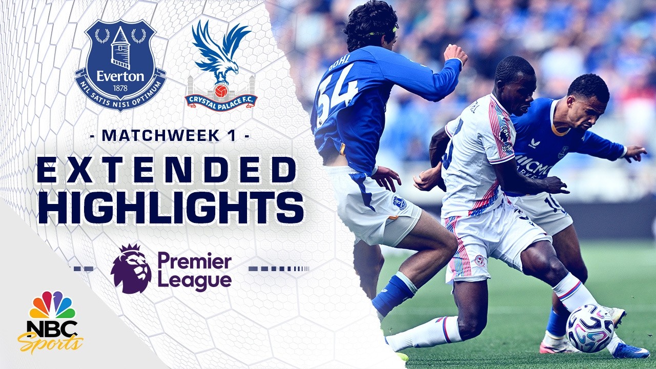 Everton v. Crystal Palace | PREMIER LEAGUE HIGHLIGHTS | 8/22/2026 | NBC Sports