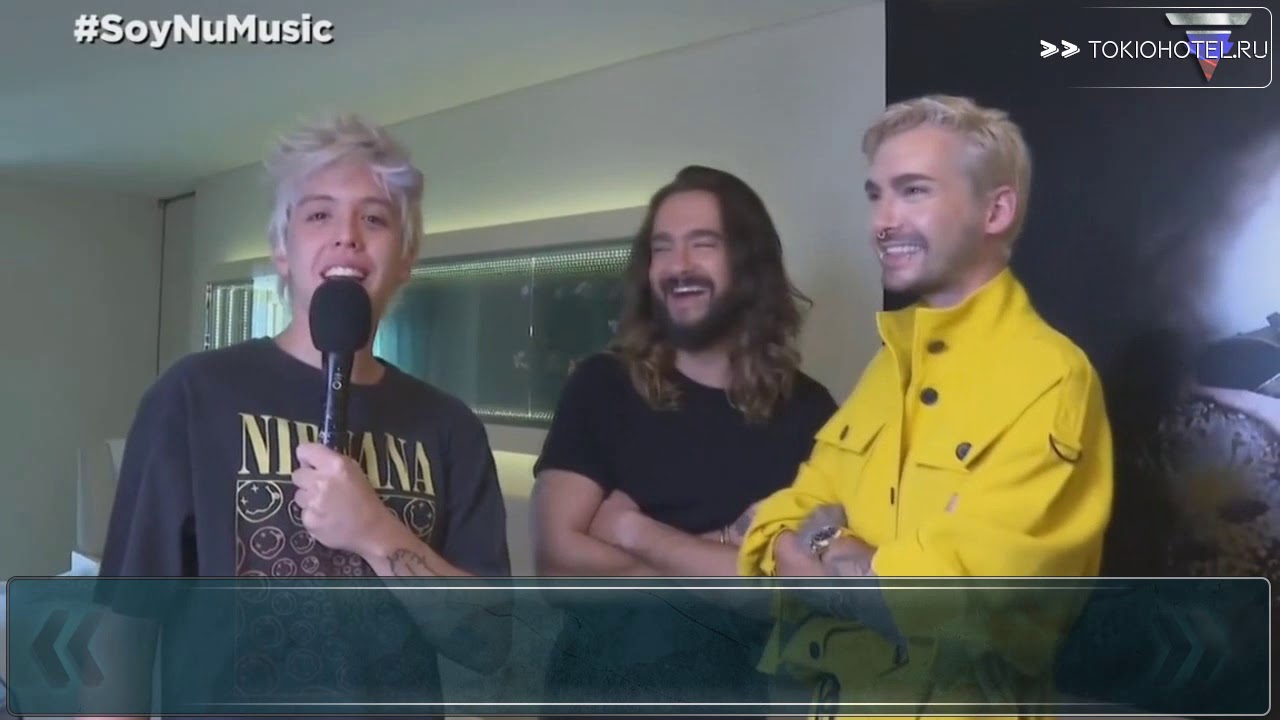 05.12.2019 - Интервью с Tokio Hotel для Exa TV #SoyNuMusic (c русскими субтитрами)
