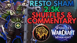 STILL TOO EASY! 5-1 2.5k Resto Shaman Solo Shuffle | Midnight PvP Season 1
