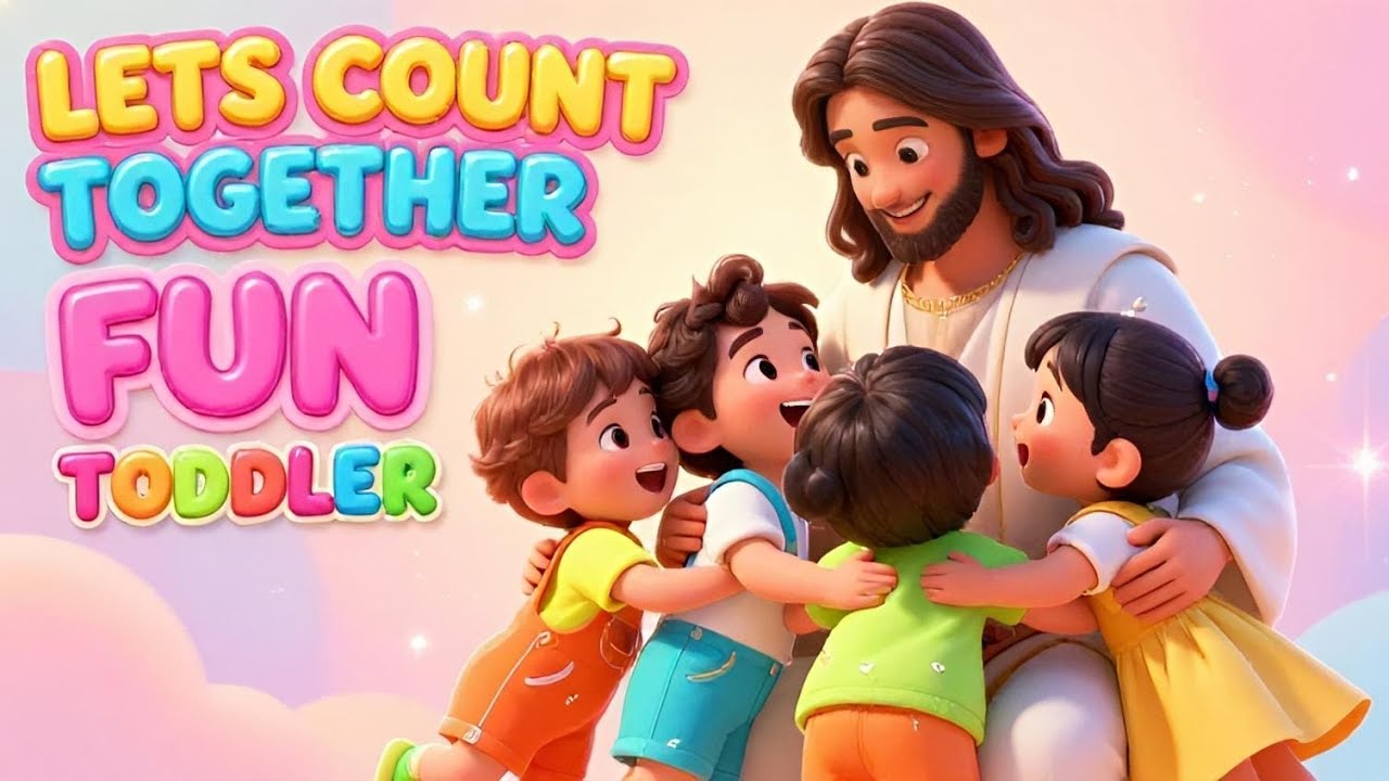 Ten Little Angels 👼✨ Sing, Move & Praise | Toddler Christian Song