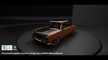 Unreal Engine 4 Low-Poly Vaz 2101Showreel
