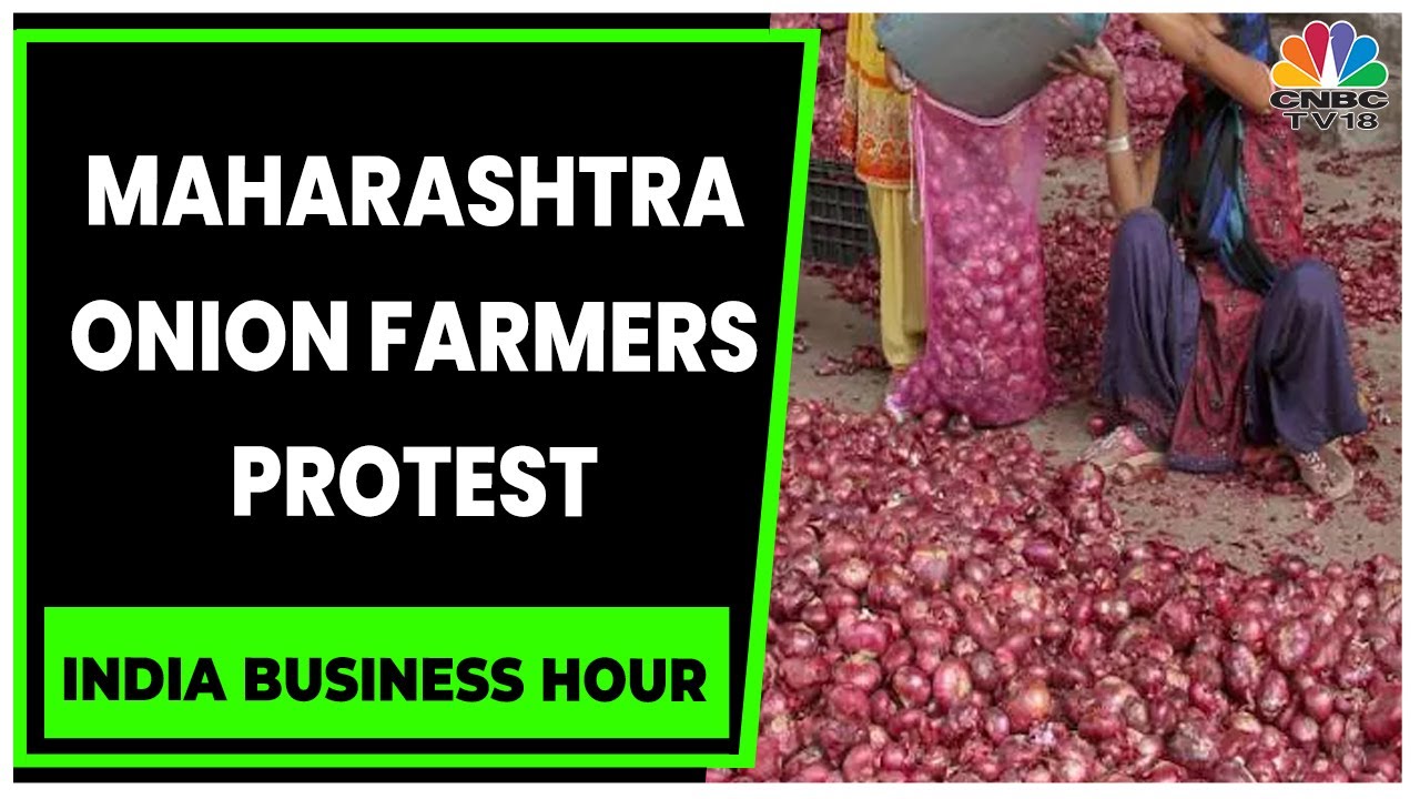 Maharashtra Onion Farmers Protest, Demand Higher Prices India