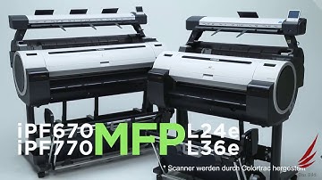Canon iPF670 MFP L24e & iPF770 MFP L36e | Drucker | Photolux