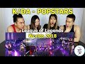 POP/STARS - Opening Ceremony Presented by Mastercard | Finals | 2018 World Championship | Reaction
