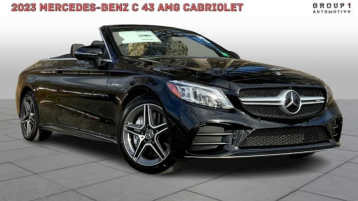 2023 Mercedes-Benz C 43 AMG Cabriolet | Video tour...