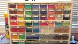 How I Store My Perler Beads! 