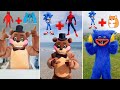 Sonic   Spider man = Freddy Fazbear Animation