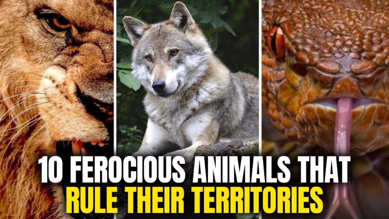 10 Ferocious Animals That Rule Their Territories