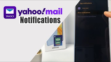 How To Turn Off Notifications On Yahoo Mail In Samsung Mobile