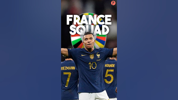 France Announce Official Euro 2024 Squad