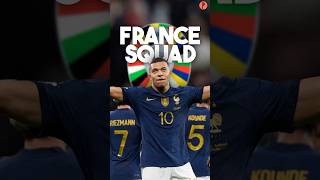France Announce Official Euro 2024 Squad