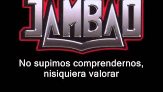 Jambao - no nos supimos amar (letra) chords