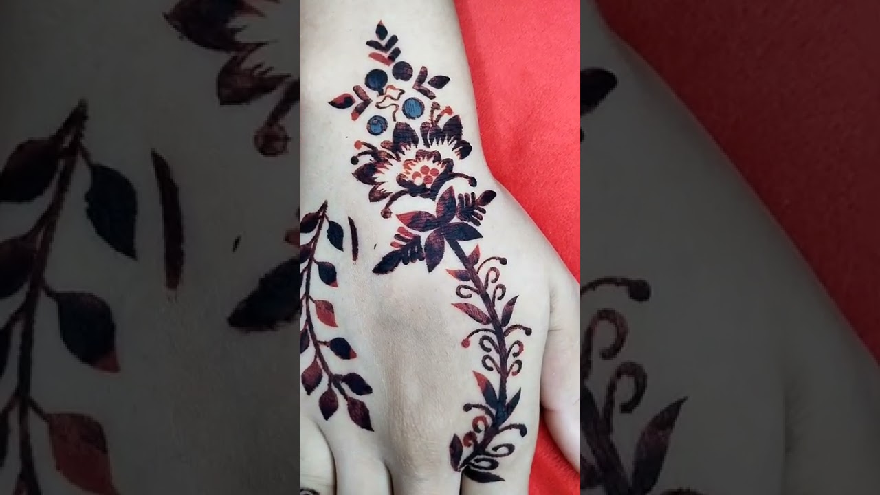 stylish full hand mehndi design #shorts