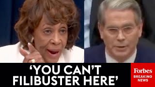 'You're Not Going To Like This': Maxine Waters Grills Scott Bessent About DOGE Employees