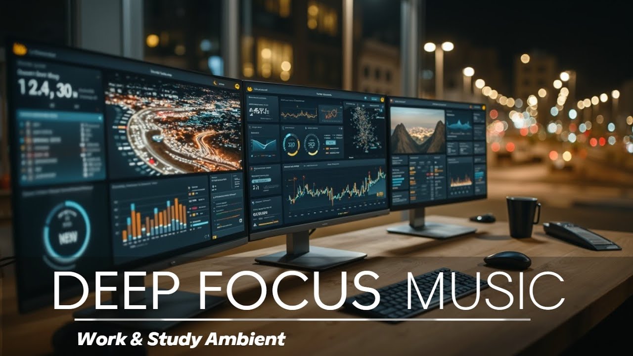 Фоновая музыка для работы и учебы для улучшения мозговой активности