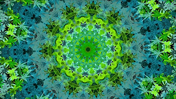 Kaleidoscope colour with 432 Hz Binaural Relaxation Music