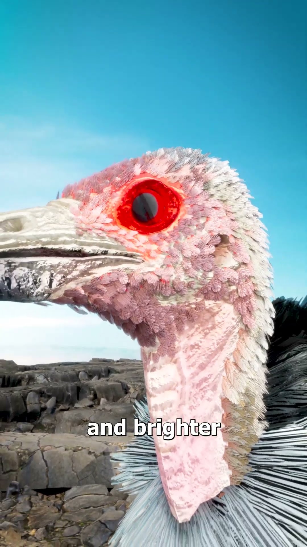 How Vultures Dye Themselves Red ?