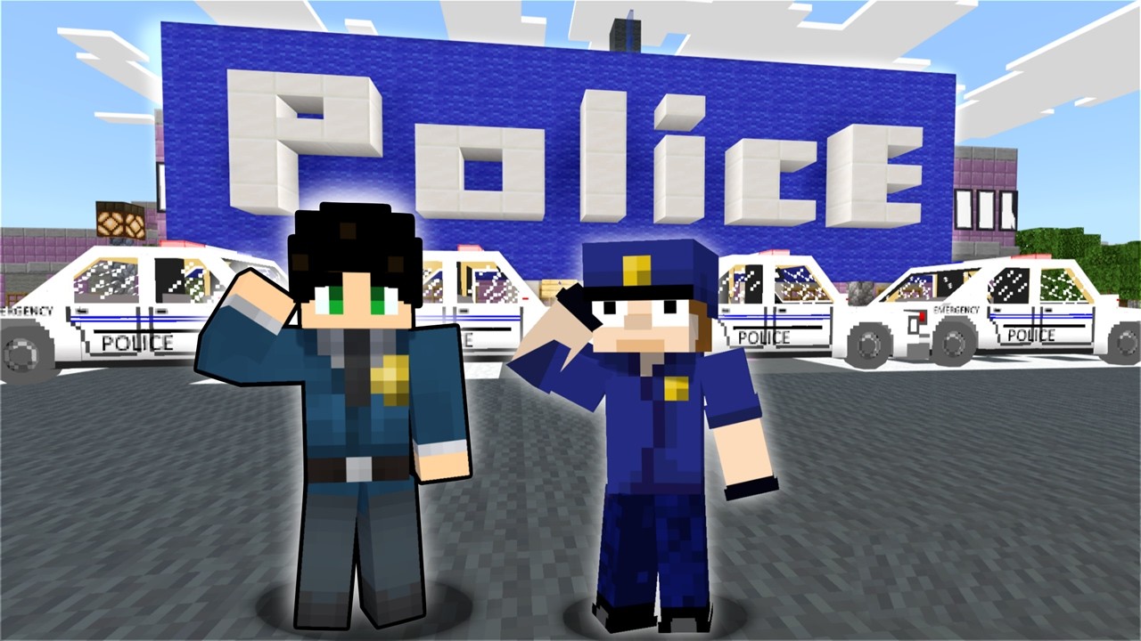 We Became the BEST POLICEMAN in Minecraft