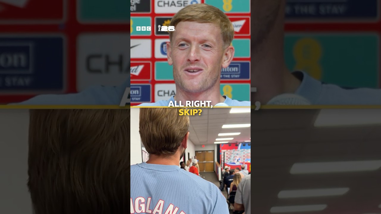 KANE INTERRUPTS PICKFORD'S PRESS CONFERENCE