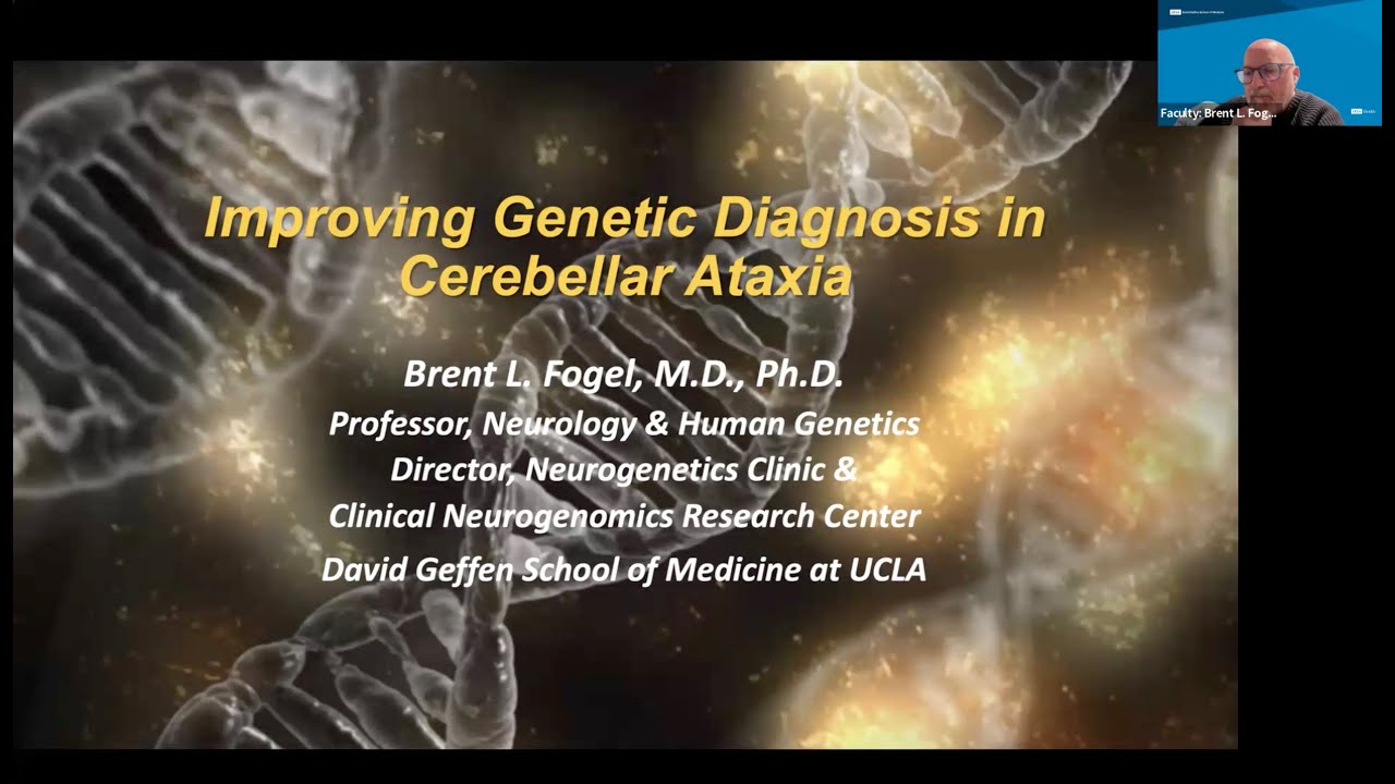 Neuroscience Grand Rounds, May 2025 | Improving Genetic Diagnosis in Cerebellar Ataxia